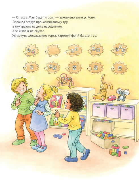 It's Connie's birthday.